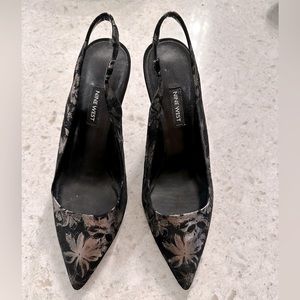 Nine West slingback pumps - worn once
